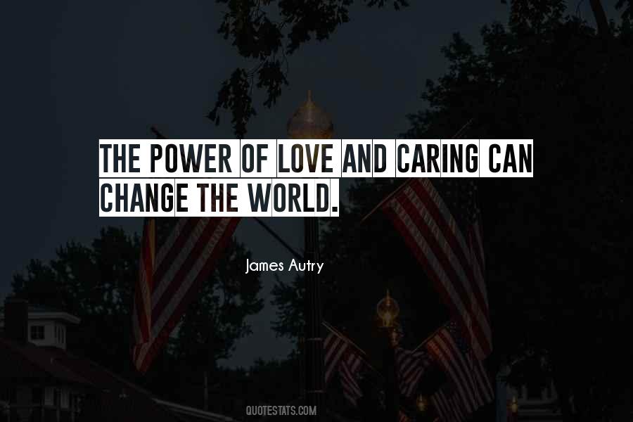 Caring World Quotes #1167644