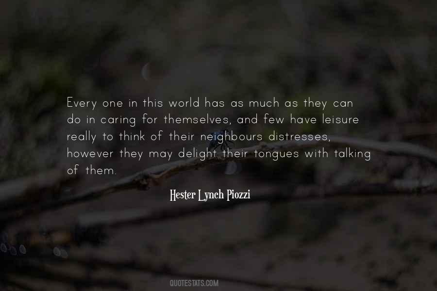 Caring World Quotes #319408