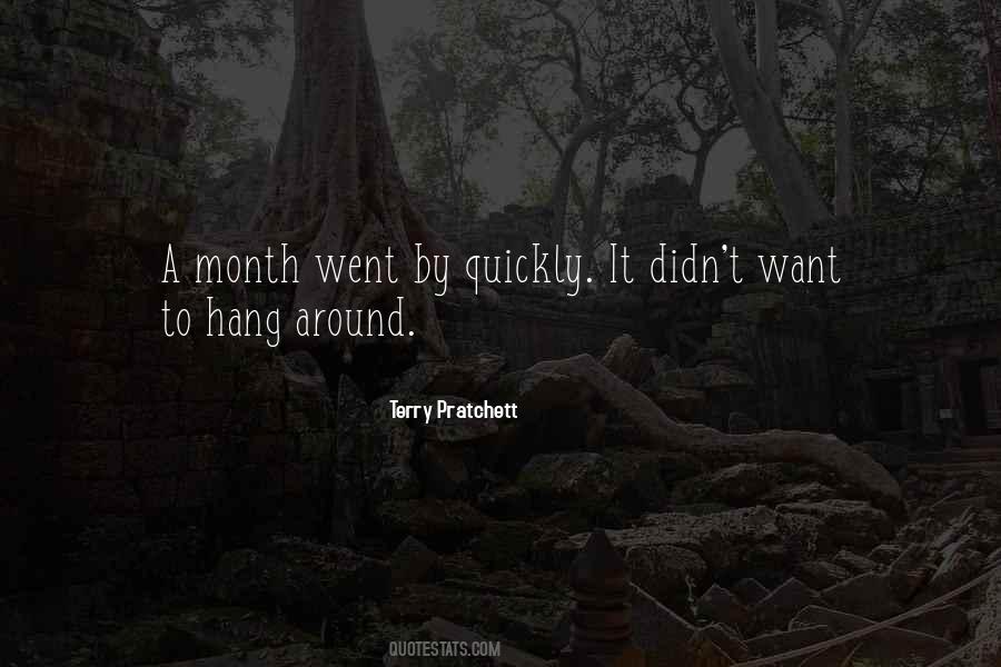 Quotes About A Month #1209482