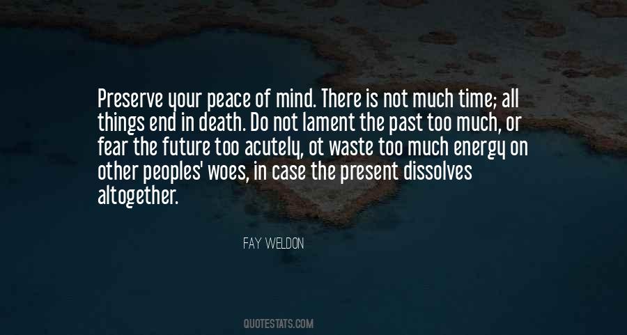 Quotes About Fear Of The Past #1223701