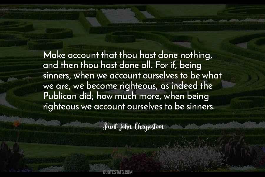 Quotes About Being Righteous #761113