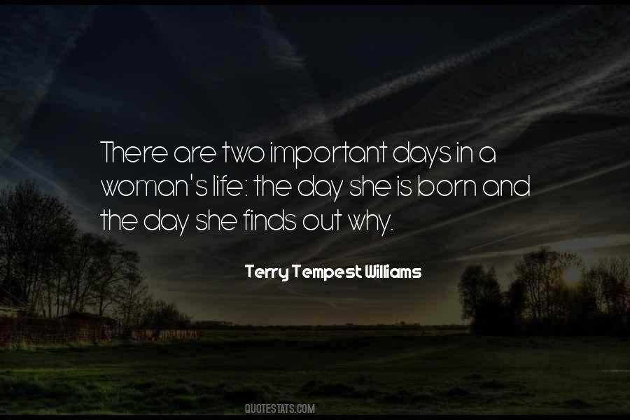 Two Most Important Days Quotes #254399 Two Most Important Days Quotes #254399