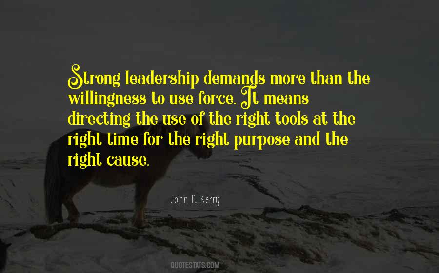 Quotes About Purpose And Leadership #1158036