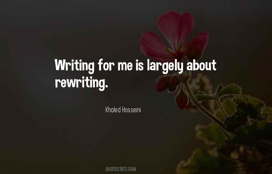 Writing Rewriting Quotes #1810409