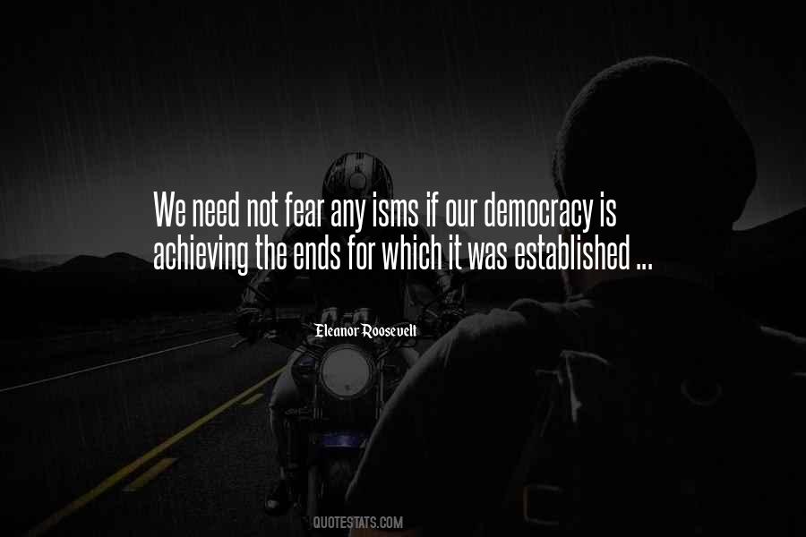 Fear Roosevelt Quotes #1193965