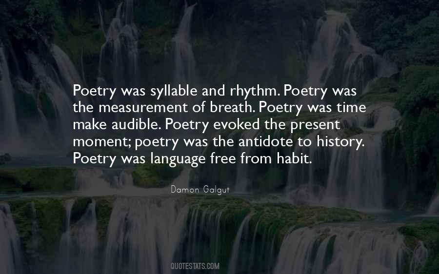 Poetry Was Quotes #1129223