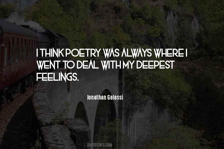 Poetry Was Quotes #146153