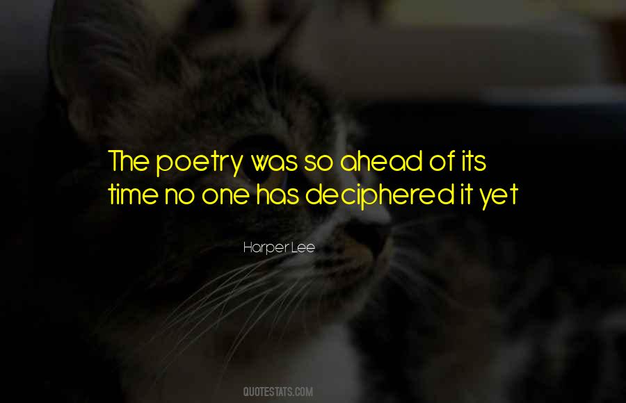 Poetry Was Quotes #1569220