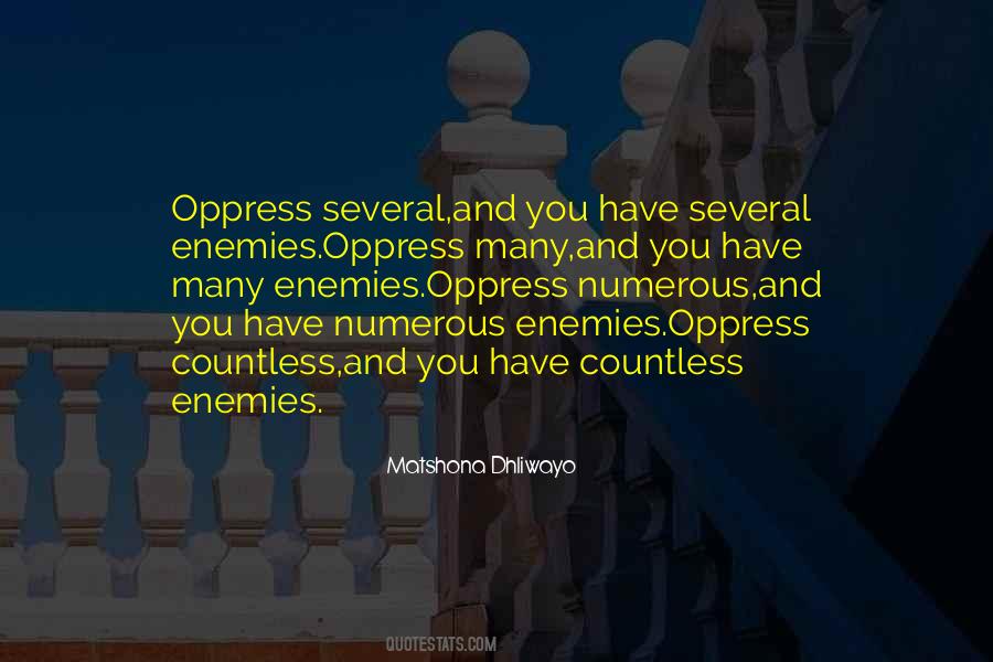 Quotes About Oppression Government #532117