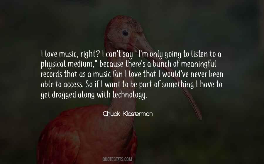 Quotes About Meaningful Music #1766666