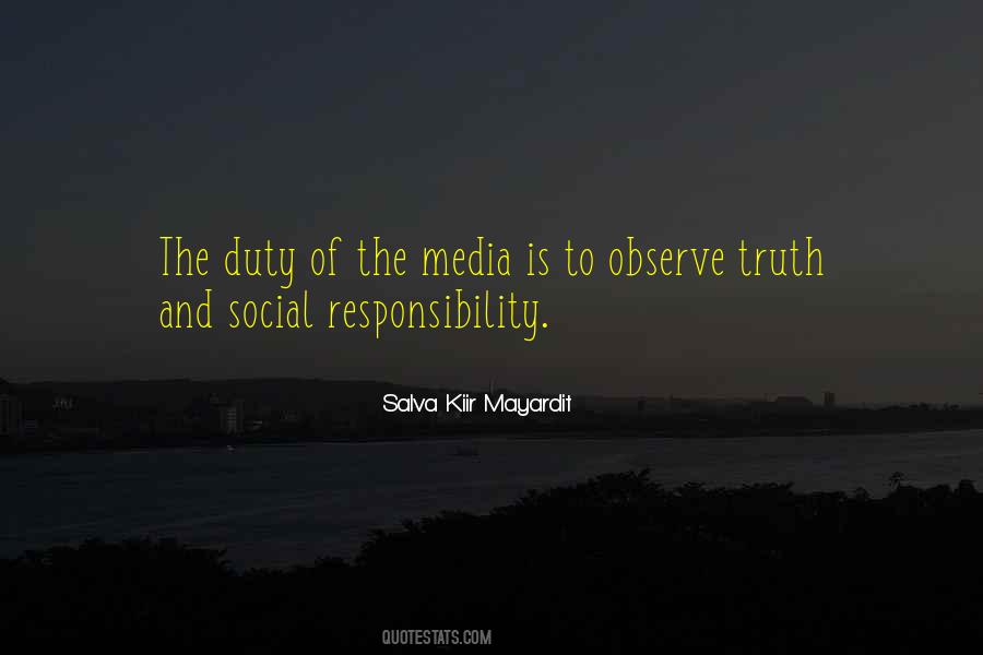 Quotes About Media And Truth #1197083