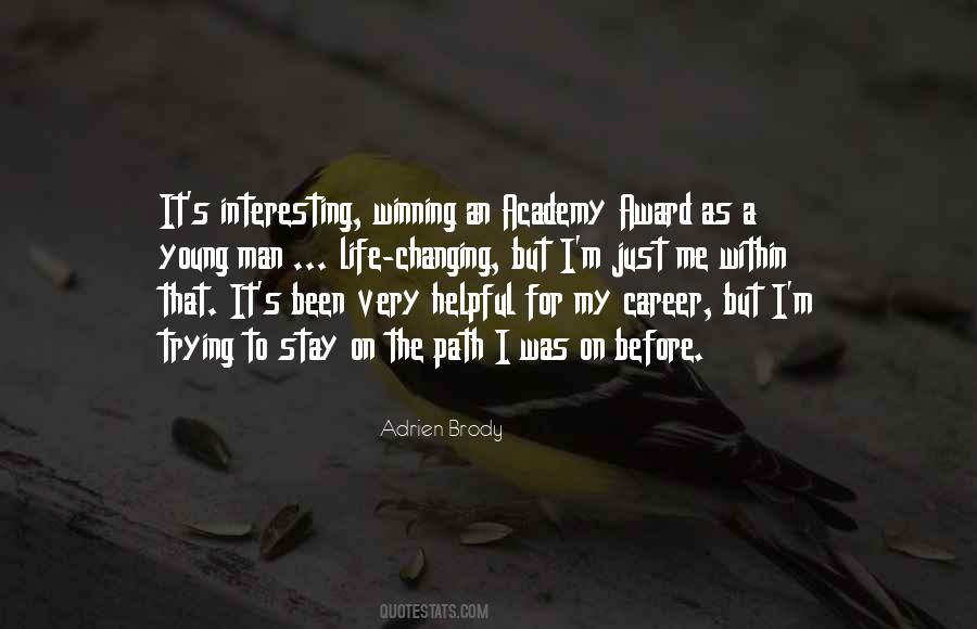 Quotes About A Man Changing #1076016