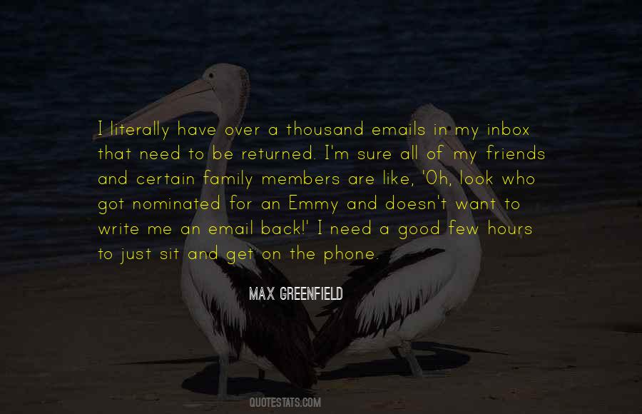 Quotes About Emails #1524764