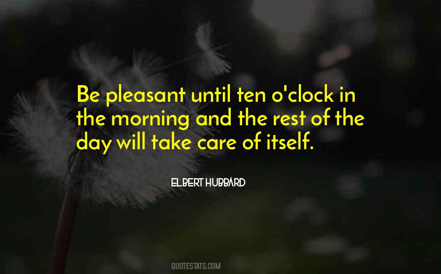 Take Each Day As It Comes Quotes #9676