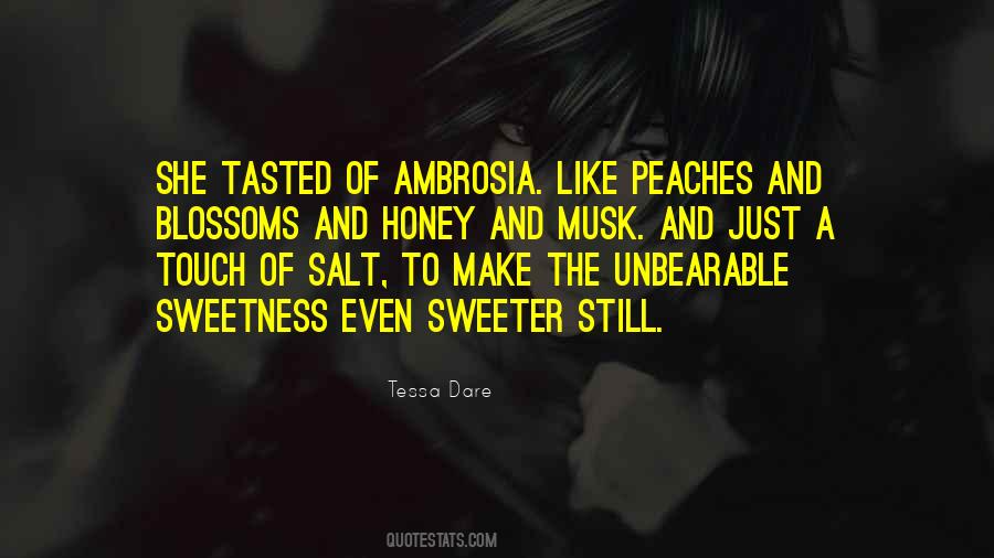 Quotes About Ambrosia #322866