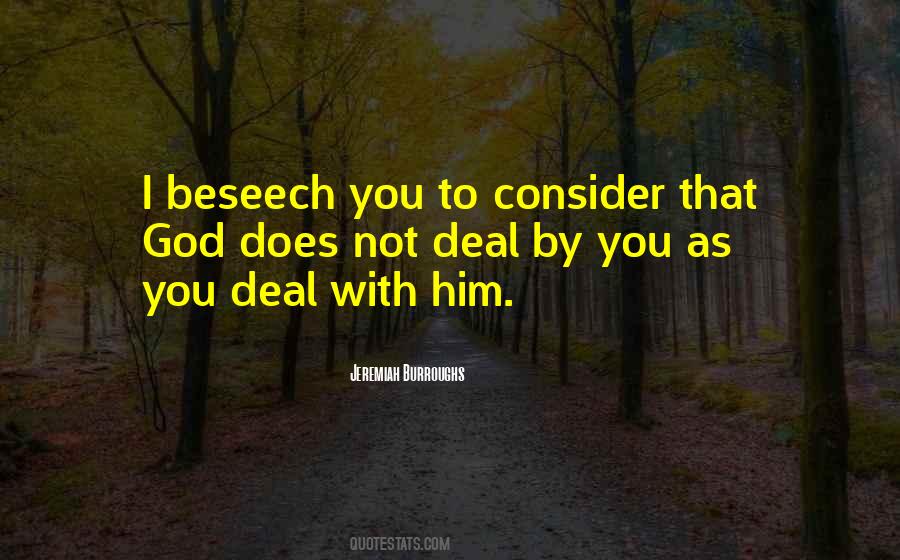 Quotes About Beseech #240375