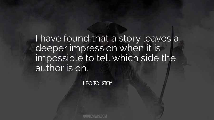 Quotes About Both Sides Of The Story #599823