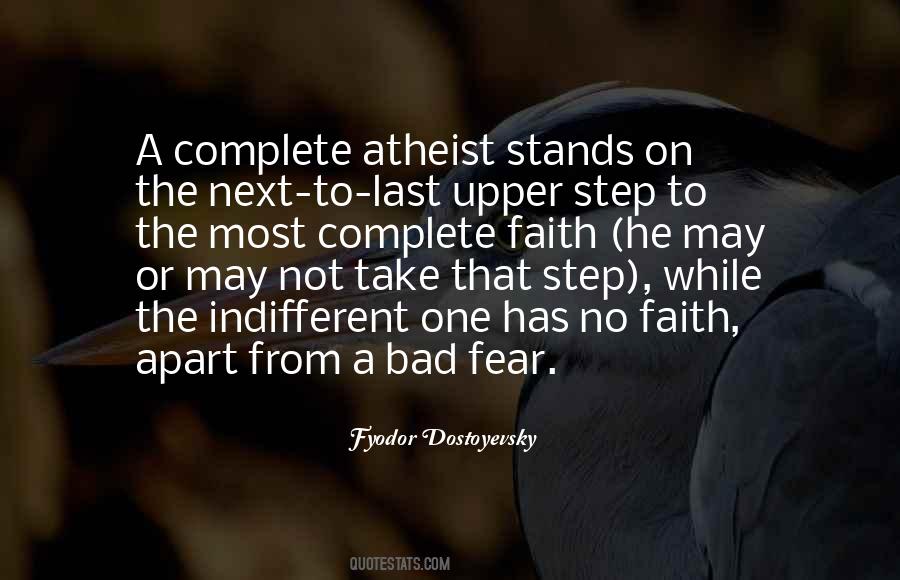 Quotes About Faith Atheist #1443495