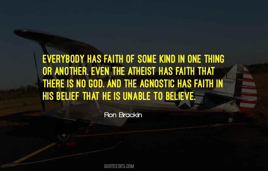 Quotes About Faith Atheist #254756