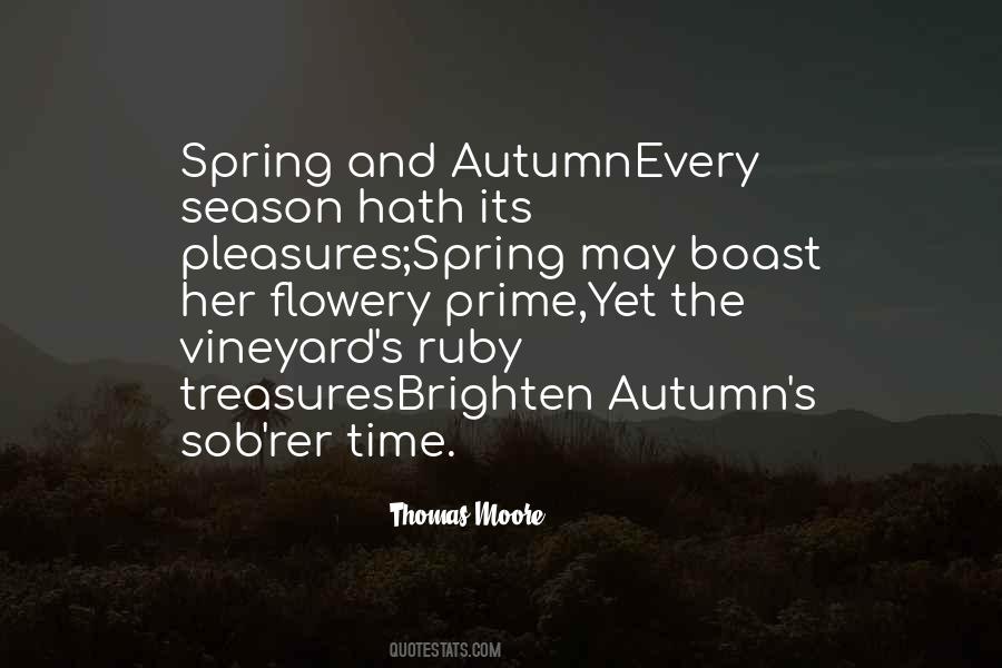 Quotes About Seasons And Time #784262