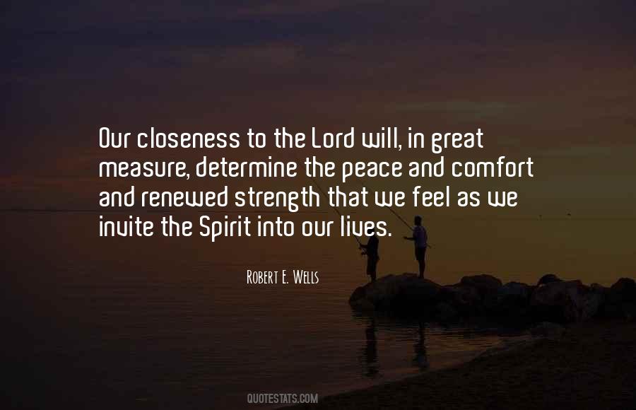 Measure Myself In Strength Quotes #1808509