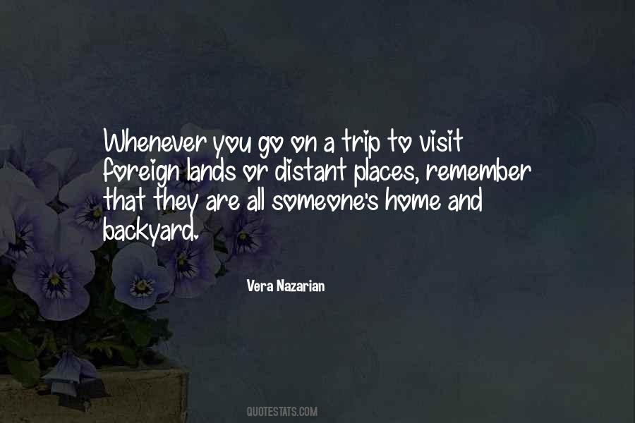 Quotes About Going To Other Places #27877