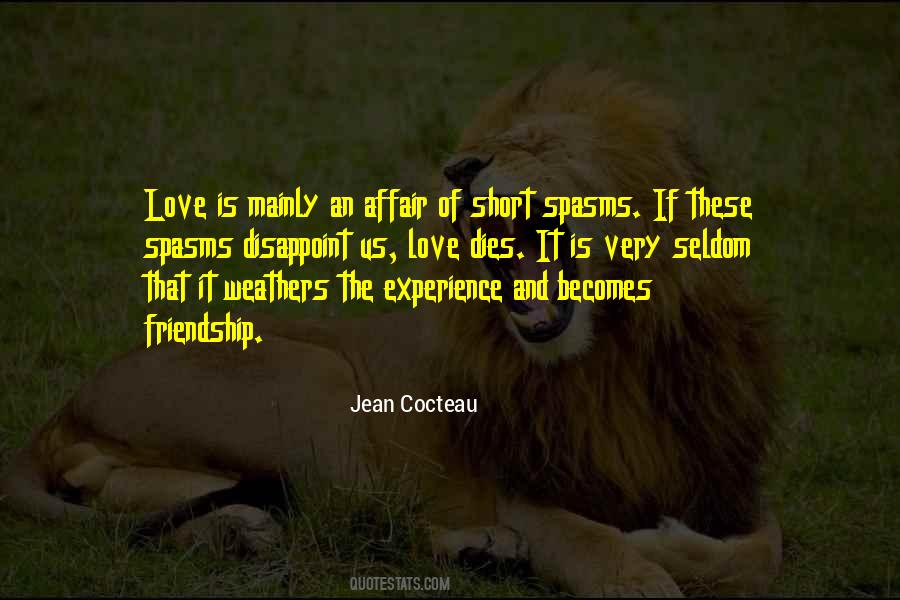 Quotes About Friendship Becomes Love #27762