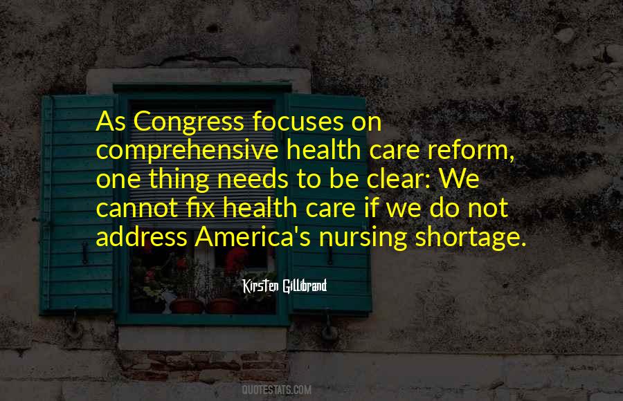 Quotes About Nursing Shortage #985684