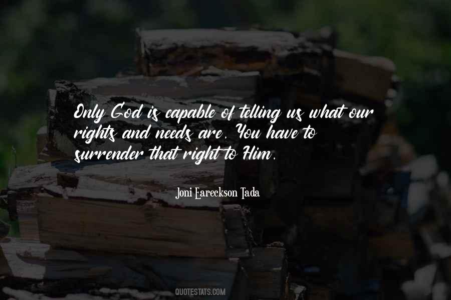 Capable God Quotes #438961