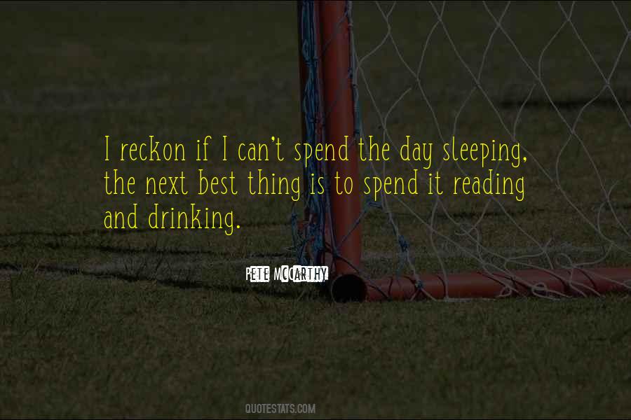 Quotes About Day Drinking #1713757