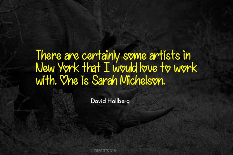 Quotes About Artists Work #198530