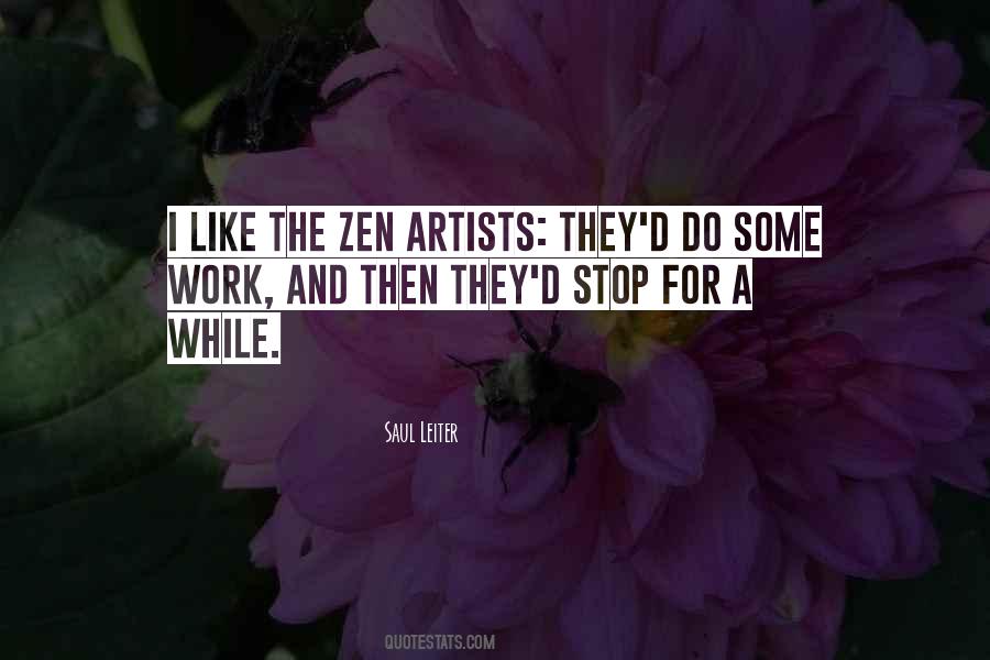 Quotes About Artists Work #335065