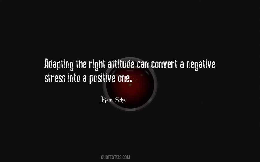 Quotes About A Negative Attitude #1114843