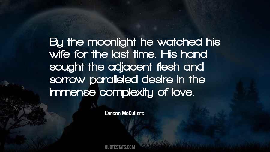 Love And Moonlight Quotes #39523
