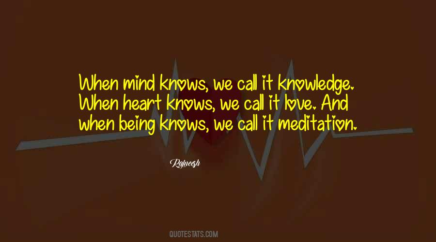 Love Meditation Quotes #673813