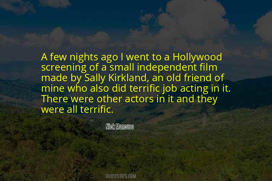 Quotes About Old Hollywood #1118897