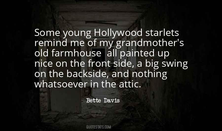 Quotes About Old Hollywood #156576