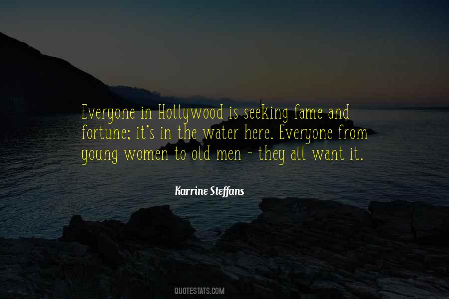 Quotes About Old Hollywood #487769