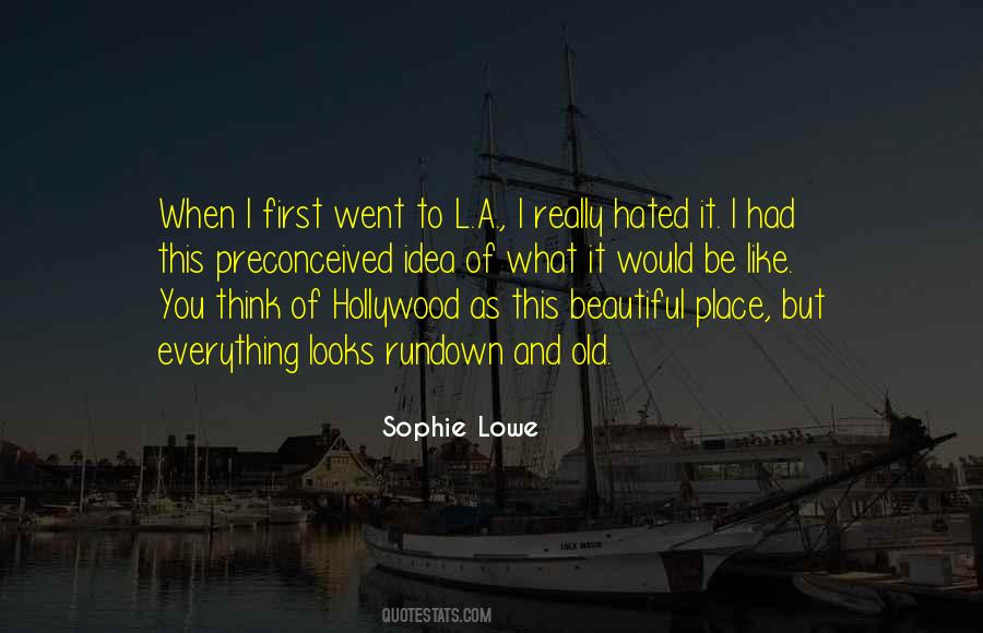 Quotes About Old Hollywood #543447