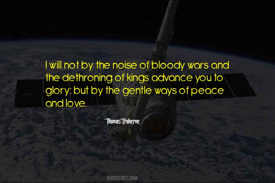 Quotes About Love Not War #490145