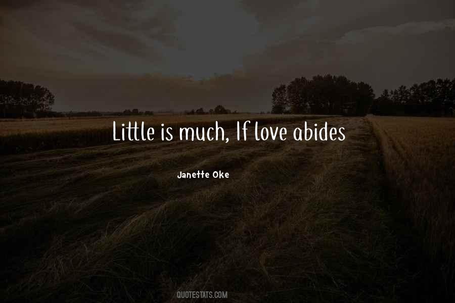 Love Abides Quotes #736120