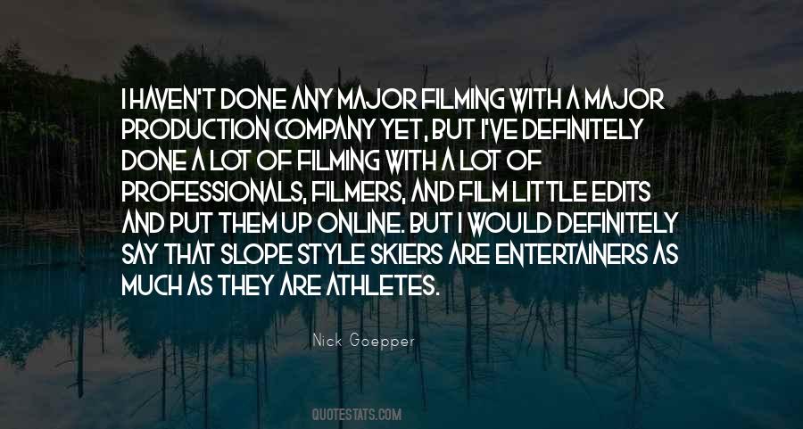 Quotes About Skiers #78546