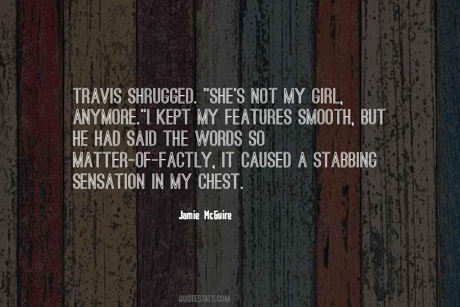 Quotes About Travis #1240700