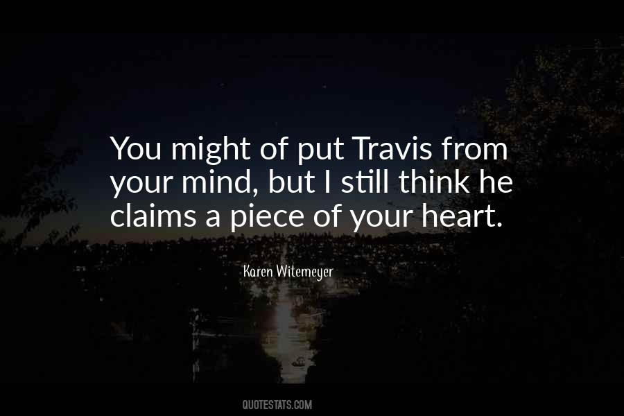 Quotes About Travis #1327452