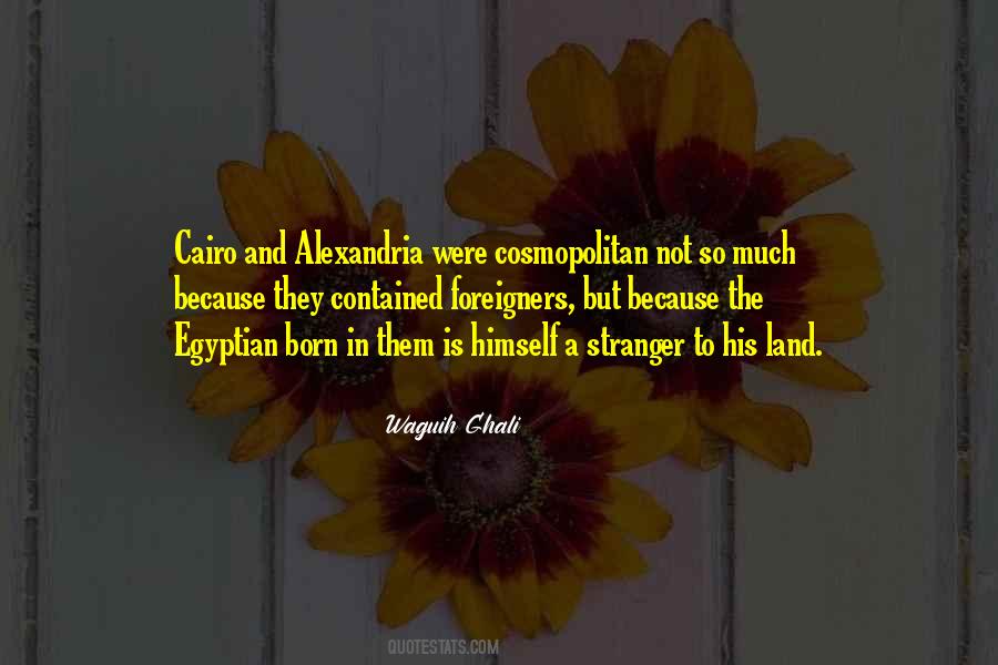 Quotes About Cairo #1170509