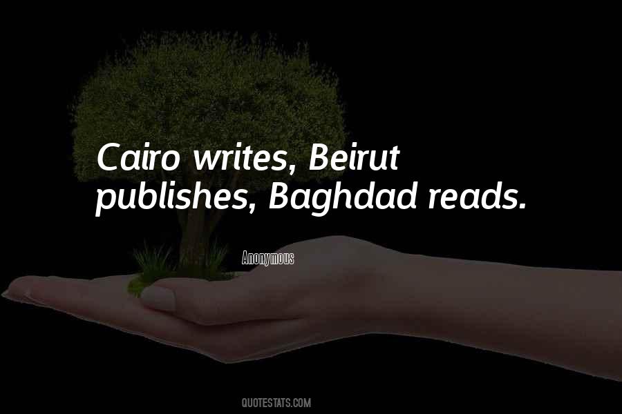 Quotes About Cairo #1740546