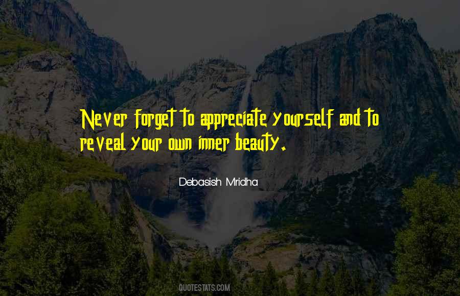 Quotes About Your Own Beauty #1230407