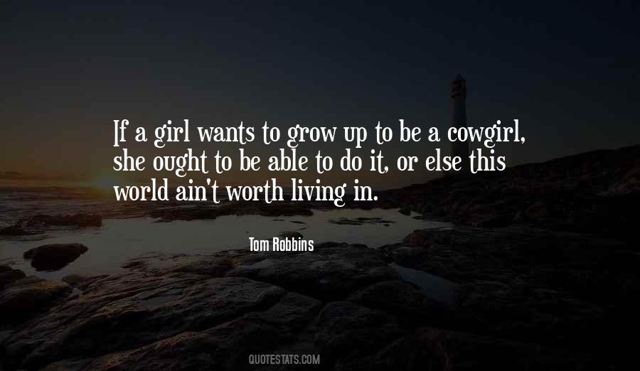 A Cowgirl Quotes #716866