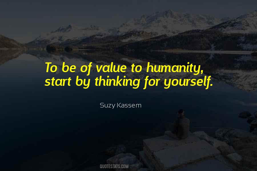 Quotes About Value Of Yourself #1461985