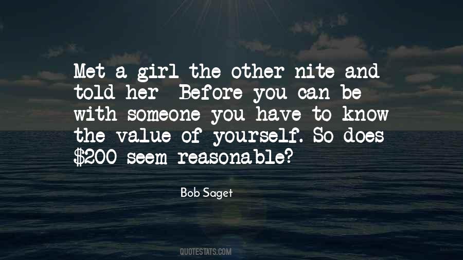 Quotes About Value Of Yourself #1582232